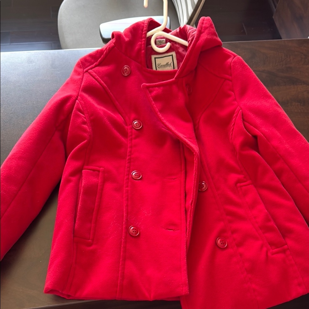 Red Double-Breasted Jacket
